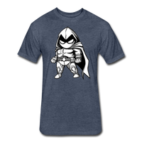 Character #56 Fitted Cotton/Poly T-Shirt by Next Level - heather navy