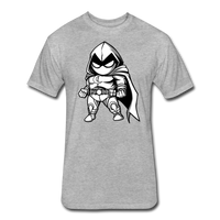 Character #56 Fitted Cotton/Poly T-Shirt by Next Level - heather gray