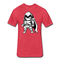 Character #56 Fitted Cotton/Poly T-Shirt by Next Level - heather red