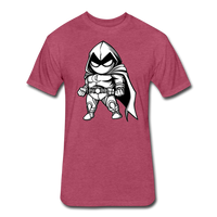 Character #56 Fitted Cotton/Poly T-Shirt by Next Level - heather burgundy