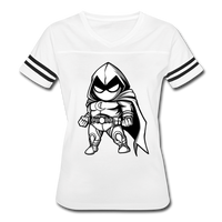 Character #56 Women’s Vintage Sport T-Shirt - white/black