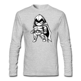 Character #56 Men's Long Sleeve T-Shirt by Next Level - heather gray
