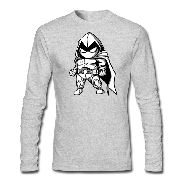 Character #56 Men's Long Sleeve T-Shirt by Next Level - heather gray