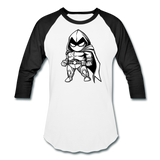Character #56 Baseball T-Shirt - white/black