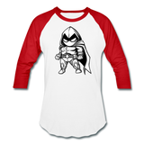 Character #56 Baseball T-Shirt - white/red