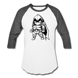 Character #56 Baseball T-Shirt - white/charcoal