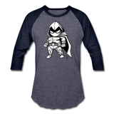 Character #56 Baseball T-Shirt - heather blue/navy