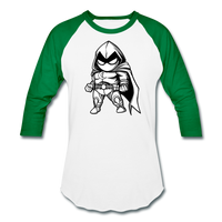 Character #56 Baseball T-Shirt - white/kelly green