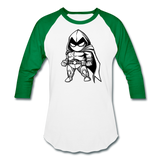 Character #56 Baseball T-Shirt - white/kelly green