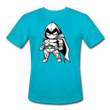 Character #56 Men’s Moisture Wicking Performance T-Shirt - turquoise