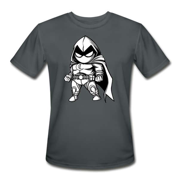 Character #56 Men’s Moisture Wicking Performance T-Shirt - charcoal