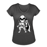 Character #56 Women's Tri-Blend V-Neck T-Shirt - deep heather