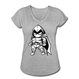 Character #56 Women's Tri-Blend V-Neck T-Shirt - heather gray