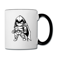 Character #56 Contrast Coffee Mug - white/black
