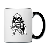 Character #56 Contrast Coffee Mug - white/black
