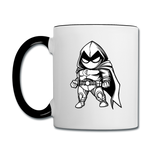 Character #56 Contrast Coffee Mug - white/black