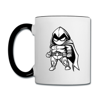Character #56 Contrast Coffee Mug - white/black