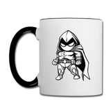 Character #56 Contrast Coffee Mug - white/black