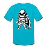 Character #56 Kids' Moisture Wicking Performance T-Shirt - turquoise