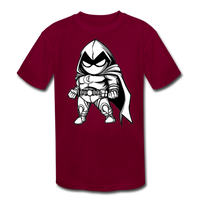 Character #56 Kids' Moisture Wicking Performance T-Shirt - burgundy