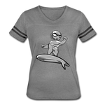 Character #57 Women’s Vintage Sport T-Shirt - heather gray/charcoal