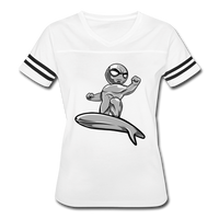 Character #57 Women’s Vintage Sport T-Shirt - white/black