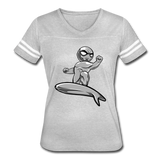 Character #57 Women’s Vintage Sport T-Shirt - heather gray/white
