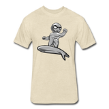 Character #57 Fitted Cotton/Poly T-Shirt by Next Level - heather cream