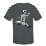 Character #57 Kids' Moisture Wicking Performance T-Shirt - charcoal