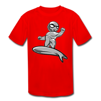 Character #57 Kids' Moisture Wicking Performance T-Shirt - red