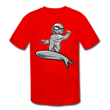 Character #57 Kids' Moisture Wicking Performance T-Shirt - red