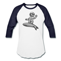 Character #57 Baseball T-Shirt - white/navy