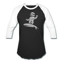 Character #57 Baseball T-Shirt - black/white