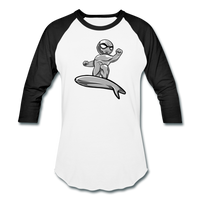 Character #57 Baseball T-Shirt - white/black