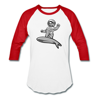 Character #57 Baseball T-Shirt - white/red