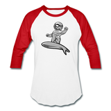 Character #57 Baseball T-Shirt - white/red