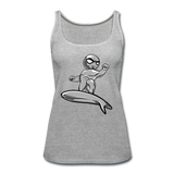 Character #57 Women’s Premium Tank Top - heather gray