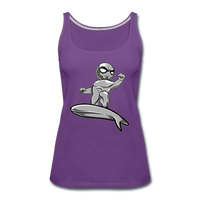 Character #57 Women’s Premium Tank Top - purple