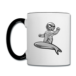 Character #57 Contrast Coffee Mug - white/black