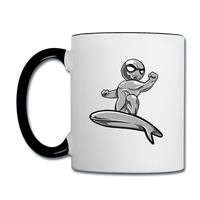 Character #57 Contrast Coffee Mug - white/black