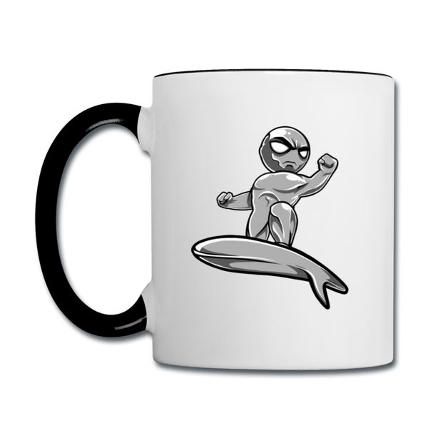 Character #57 Contrast Coffee Mug - white/black