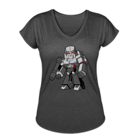 Character #58 Women's Tri-Blend V-Neck T-Shirt - deep heather