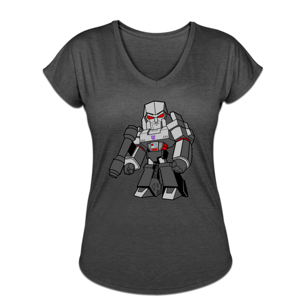 Character #58 Women's Tri-Blend V-Neck T-Shirt - deep heather