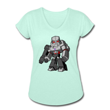 Character #58 Women's Tri-Blend V-Neck T-Shirt - mint