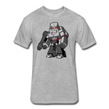 Character #58 Fitted Cotton/Poly T-Shirt by Next Level - heather gray