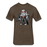Character #58 Fitted Cotton/Poly T-Shirt by Next Level - heather espresso