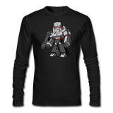 Character #58 Men's Long Sleeve T-Shirt by Next Level - black
