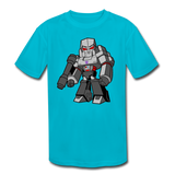 Character #58 Kids' Moisture Wicking Performance T-Shirt - turquoise