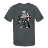 Character #58 Kids' Moisture Wicking Performance T-Shirt - charcoal