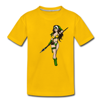 Character #59 Kids' Premium T-Shirt - sun yellow